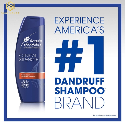 Dầu gội trị gàu và nấm HEAD & SHOULDERS 400mL (Mỹ)