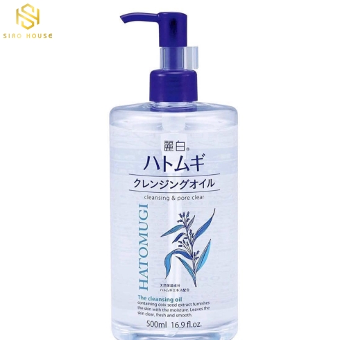 Dầu tẩy trang HATOMUGI The Cleansing Oil (500mL)