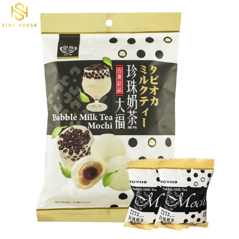 Bánh mochi trân châu ROYAL FAMILY Bubble Milk Tea Mochi 120g