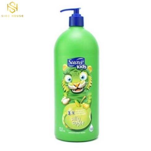 Sữa tắm, gội trẻ em SUAVE KIDS Apple  1.18L 