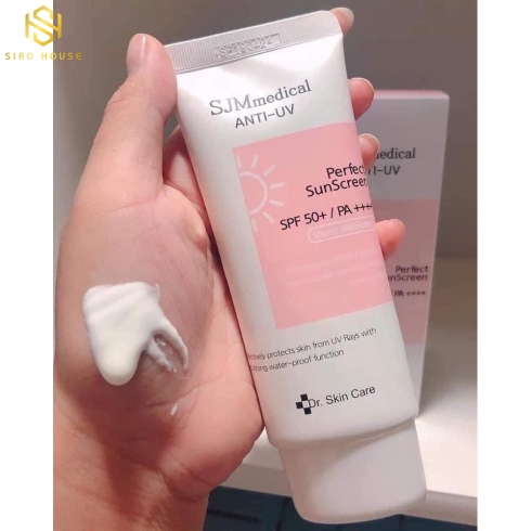 Kem Chống Nắng Nâng Tone Da Dịu Nhẹ SJMmedical Anti-UV Perfect Sunscreen SPF 50+/ PA ++++ Dr. Skin C