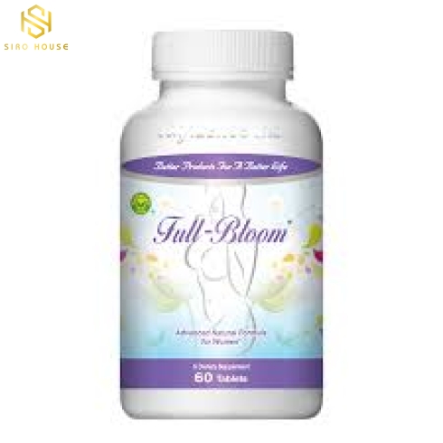 Viên uống nở ngực FULL BLOOM Advanced Natural Formula for Women (60 viên)