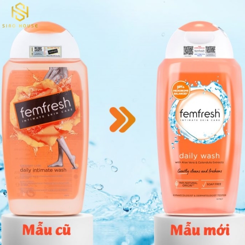 Dung dịch vệ sinh phụ nữ FEMFRESH Daily Wash 250ml
