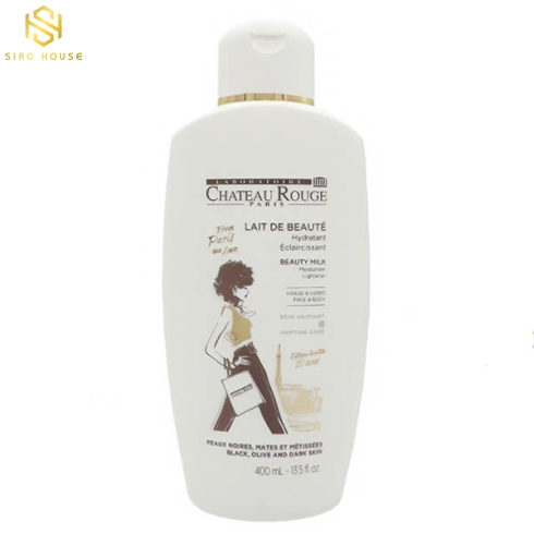 Dưỡng thể trắng da CHATEAU ROUGE Paris Lait De Beaute 400mL	