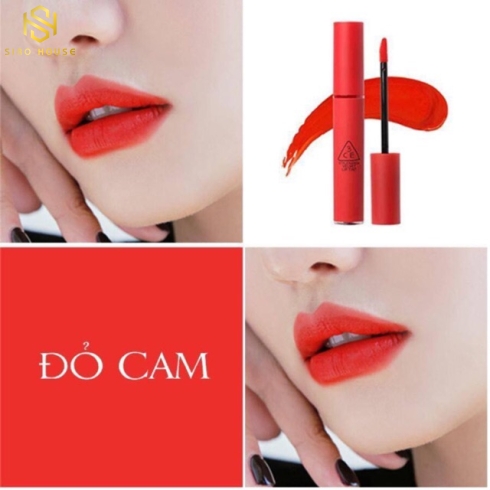 Son 3CE Kem Velvet Lip Tint Màu Child Like