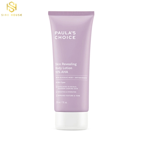 Kem Dưỡng Thể PAULA.S Choice AHA Skin Revealing Body Lotion 10% AHA 210ml