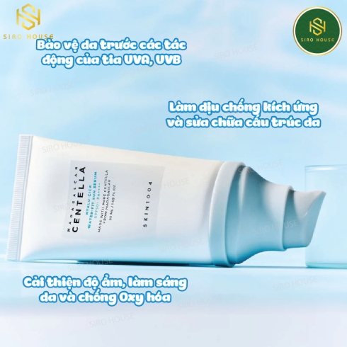 Kem Chống Nắng SKIN1004 Madagascar Centella Hyalu-Cica Water-Fit Sun Serum SPF 50+ PA++++ (50ml)