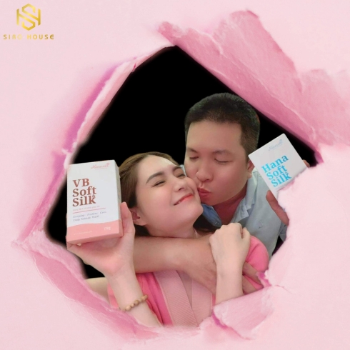 Dung dịch vệ sinh Hanayuki VB Soft & Silk màu hồng