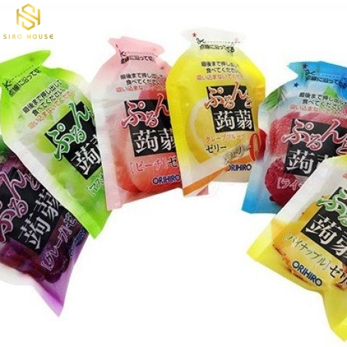 Thạch hoa quả Orihiro Nhật Bản