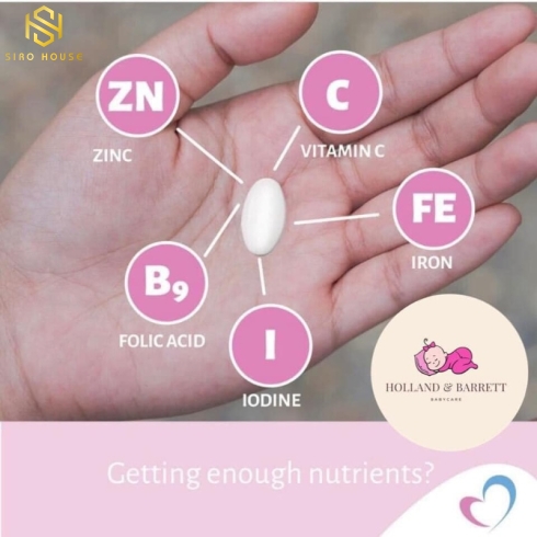 ELEVIT BẦU PRE_CONCEPTION & PREGNANCY hộp 100 viên