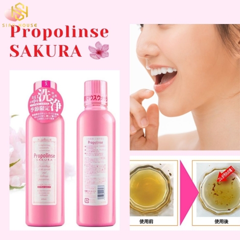 Nước súc miệng PROPOLINSE 600ML ( Hồng)