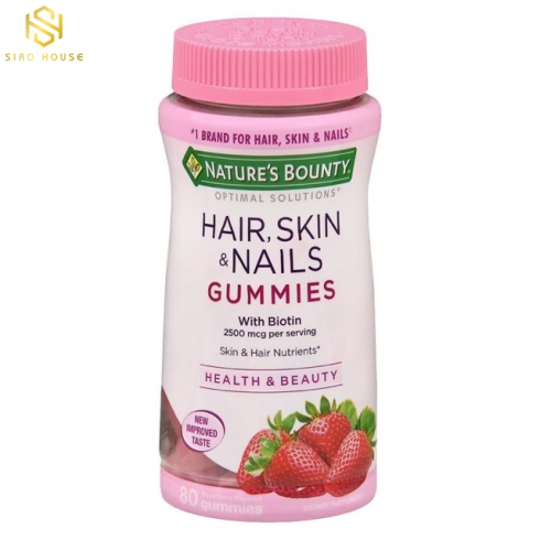 Kẹo dẻo Hair, Skin and Nails Gummies 230 viên
