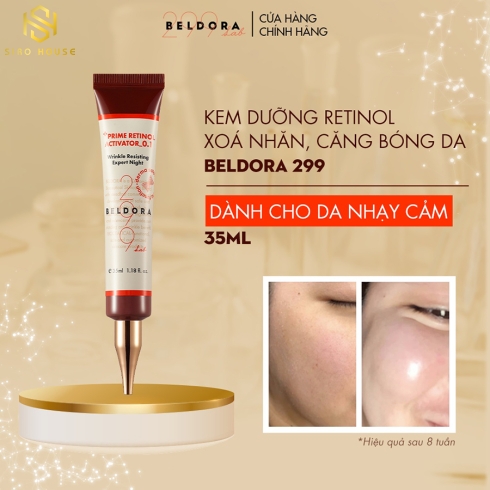Kem Dưỡng Beldora 299 Retinol Tái Tạo Da 35ml