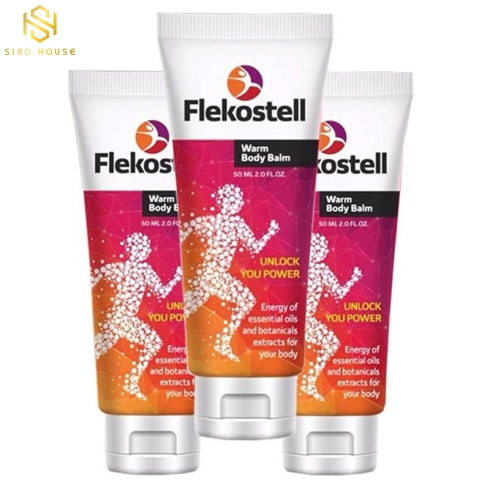 Kem bôi giảm đau nhức xương khớp FLEKOSTEEL Warming Body Balm