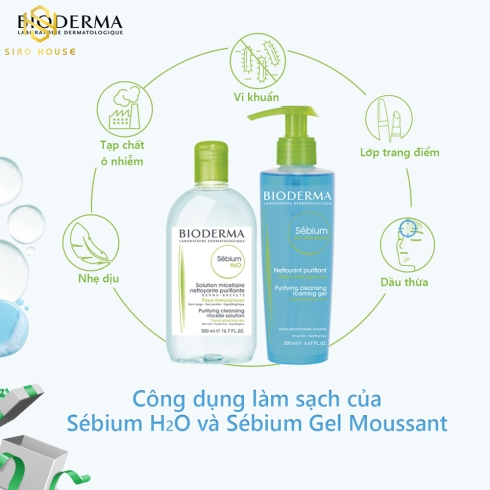 SỮA RỬA MẶT BIODEMA Sébium Gel Moussant
