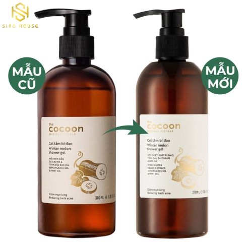Gel Tắm Cocoon Winter Melon Shower Gel Bí Đao 300mL