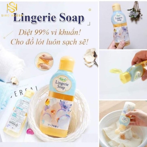 Nước giặt đồ lót LINGERIE Soap Kobayashi Nhật Bản (120ml)