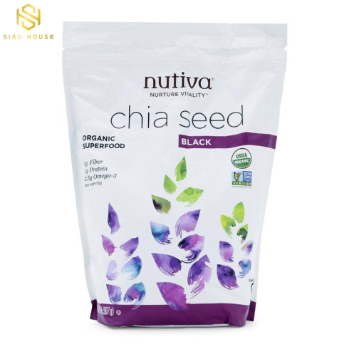 Hạt Chia Seed Nutiva Mỹ 907g 
