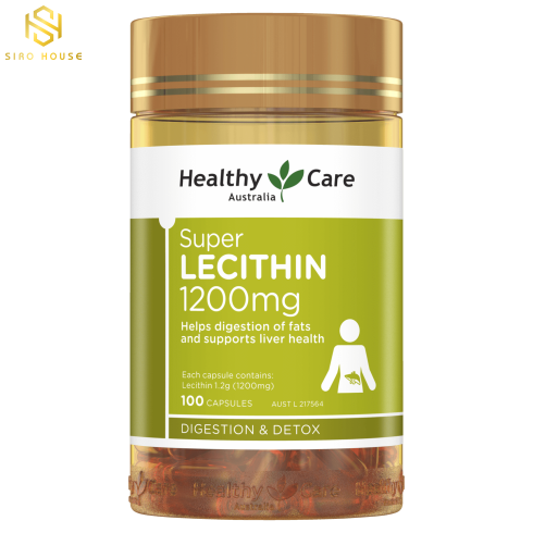 Mầm đậu nành HEALTHY CARE Super Lecithin 100 viên 