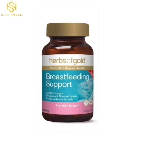 Viên uống lợi sữa HERBS OF GOLD Breastfeeding Support 60 viên