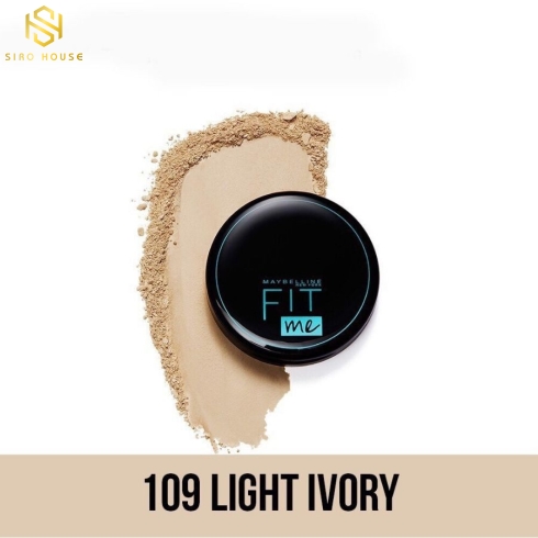 Phấn Nền Maybelline #109 6g Fit Me Matte Poreless Compact Powder SPF28 P