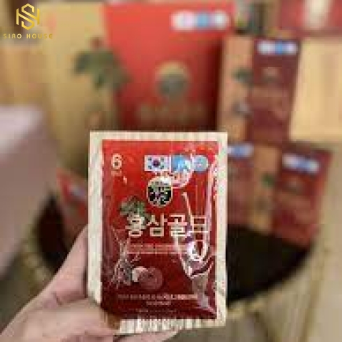Nước hồng sâm nhung hươu linh chi NONGHYUP Korean Red Ginseng Gold Q 50mL x 30gói
