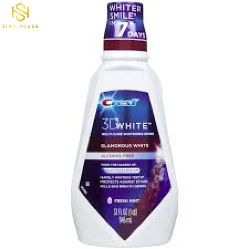 Nước súc miệng 3D Crest White Glamorous White 946mL