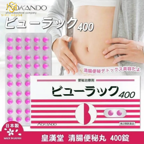 Thuốc trị táo bón KOKANDO Byurakku Nhật Bản