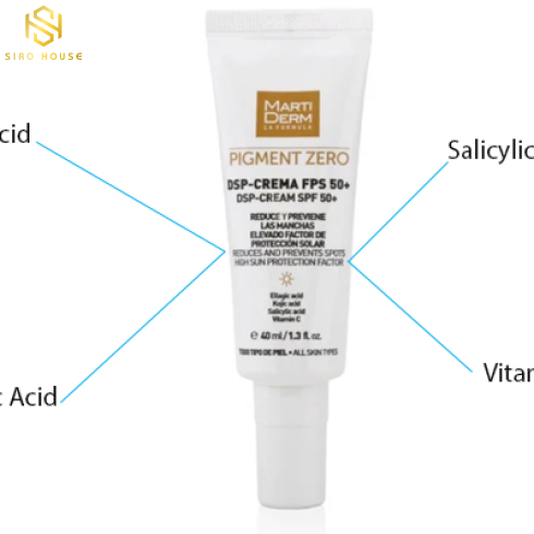 Kem Dưỡng Da Ban Đêm HYDROQUINONE MartiDerm Pigment Zero DSP Renovation Cream
