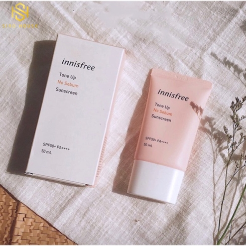 Kem Chống Nắng Innisfree Tone Up No Sebum Sunscreen SPF50 PA++++