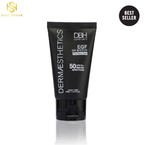 KEM CHỐNG NẮNG DERMAESTHETICS DBH SPF 50+/PA+++ EGF UV SHIELD 60mL 
