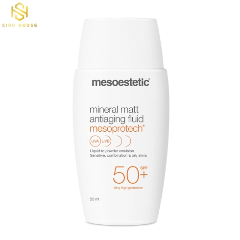 Kem Chống Nắng MESOESTETIC Mesoprotech Mineral Matt SPF50