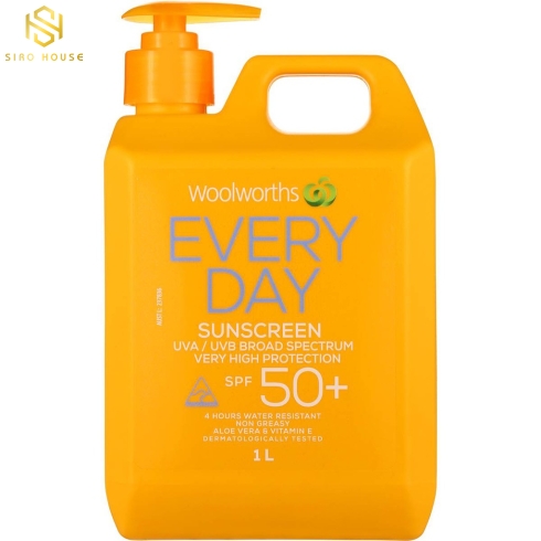 Kem Chống Nắng Woolworth Sunscreen SPF50+ Everyday Lotion