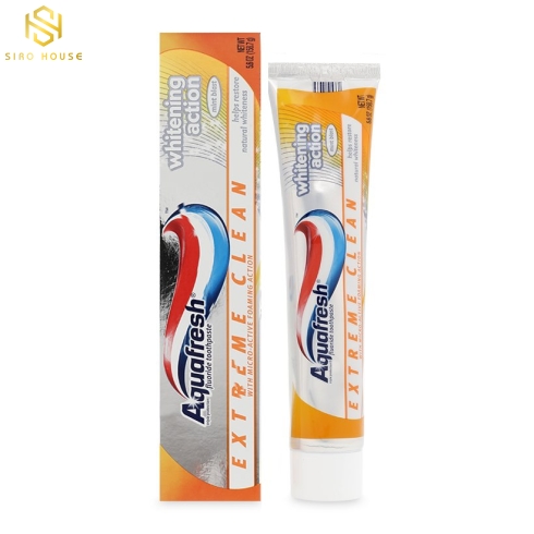 Kem đánh răng AQUAFRESH Whitening Action 198gr