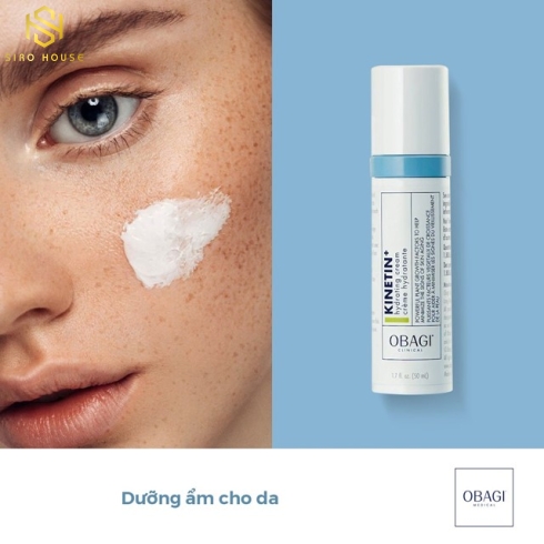 Kem dưỡng ẩm phục hồi da OBAGI Clinical Kinetin+ Hydrating Cream 50mL