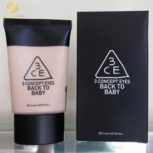 Kem nền 3CE Back To Baby