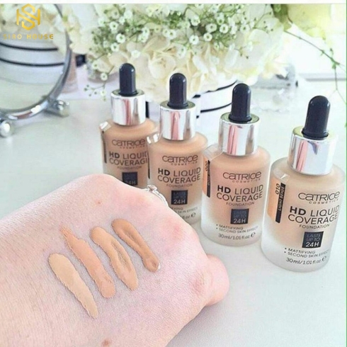 Kem nền Catrice HD Liquid Coverage 