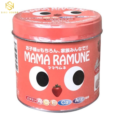 Kẹo cho trẻ biếng ăn MAMA RAMUNE Nhật Bản