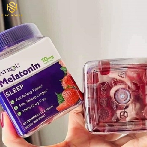 Kẹo Ngủ NATROL Melatonin 10mg sleep 90 viên