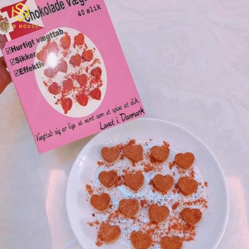 Chocolate giảm cân Đan Mạch (Hồng)