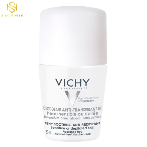 Lăn khử mùi VICHY Traitement Anti-Transpirant 48H 50mL 