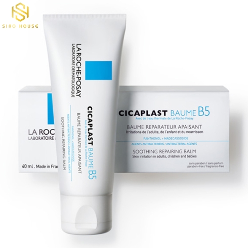 Kem dưỡng da LA ROCHE POSAY Cicaplast Beaume B5 Smoothing Repairing Balm 40mL	