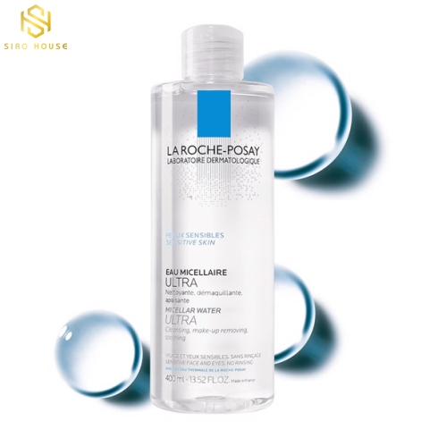 Nước tẩy trang LA ROCHE POSAY Micellar Water Ultra Sensitive Skin 400mL