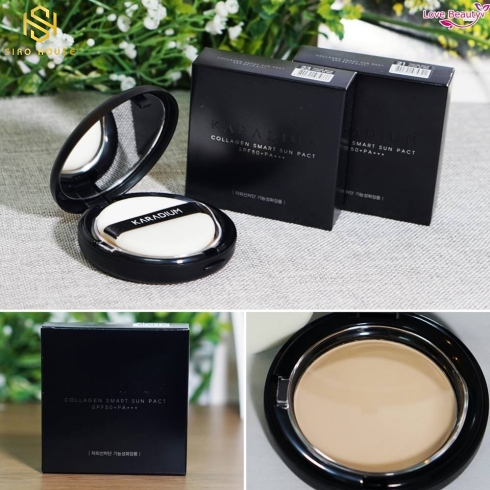 Phấn Karadium Collagen Smart Sun Pact 