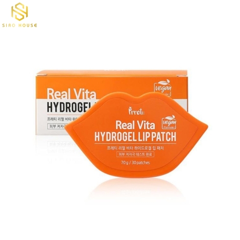 Mặt nạ dưỡng môi Prreti Real Vita HYDROGEL Lip Patch ( 30 MIẾNG)