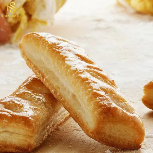 Bánh Puff Pastry cuộn kem hạt dẻ Matilde Vicenzi MiniSnack hộp 250g