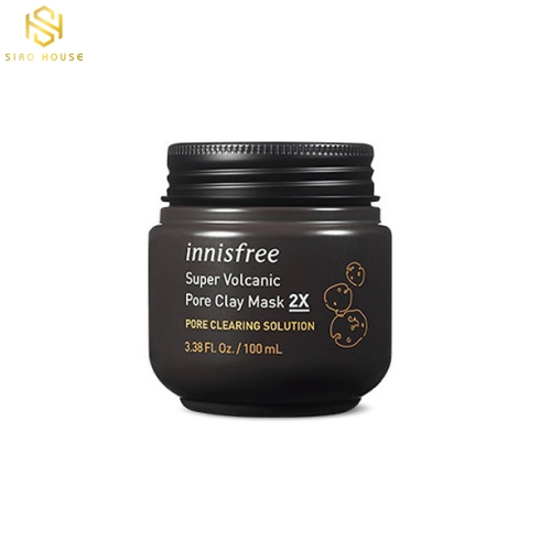 Mặt nạ đất sét INNISFREE Super Volcanic Pore Clay Mask 2X 100mL