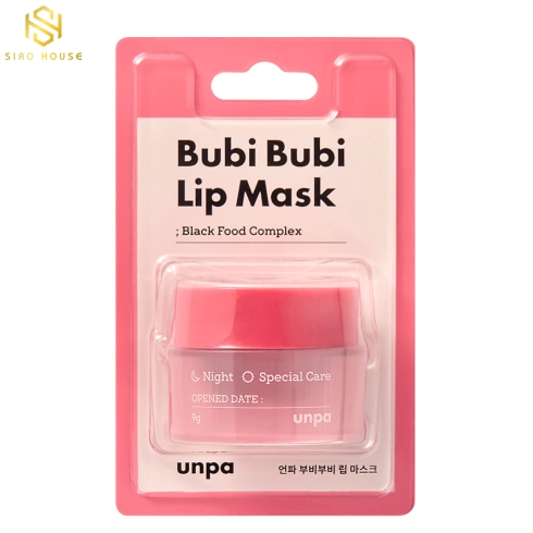 Mặt nạ ngủ môi UN Bubi Bubi Lip Mask 9g