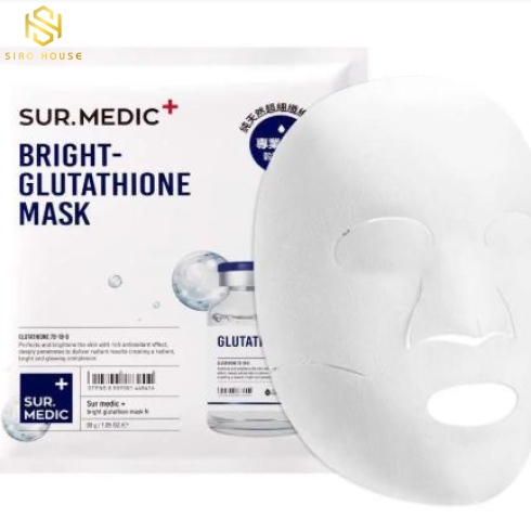 Mặt nạ dưỡng trắng SUR.MEDIC Bright-Glutathione
