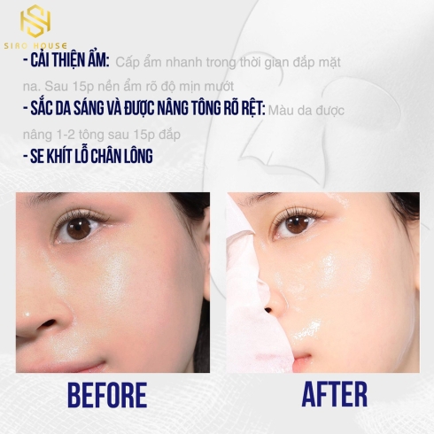 Mặt Nạ Tinh Chất GLUTATHIONE Dưỡng Sáng Da Sur.Medic Super Glutathione 100 Bright Mask